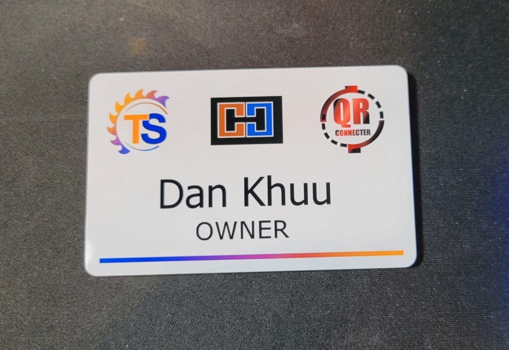 eVolution NFC Name Badge